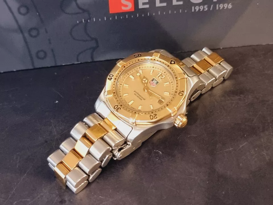 Tag Heuer 2000 Lady Gold And Steel Combination Very Good Condition Pre Aquaracer