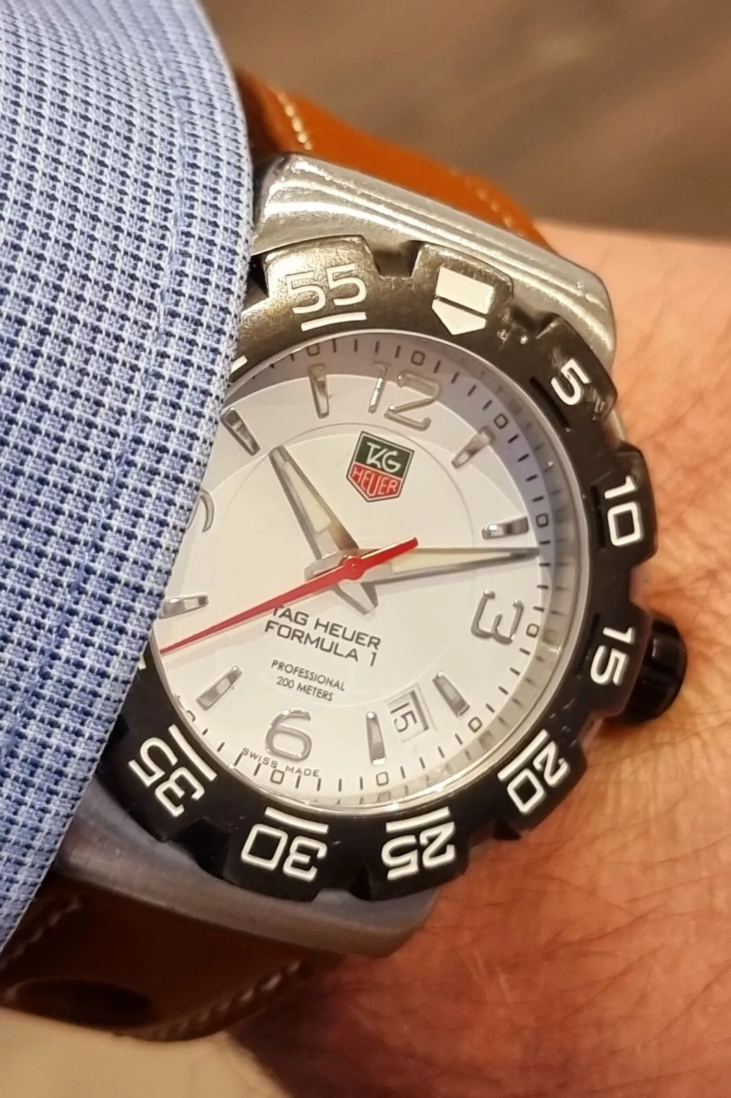 Tag Heuer Formula One F1 Full Size Wac1111 Serviced
