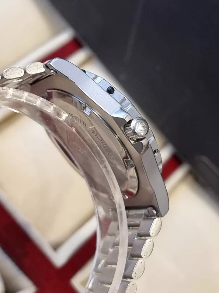 Tag heuer 3000 Very Rare Full Size 932.206 Steel VERY GOOD CONDITION
