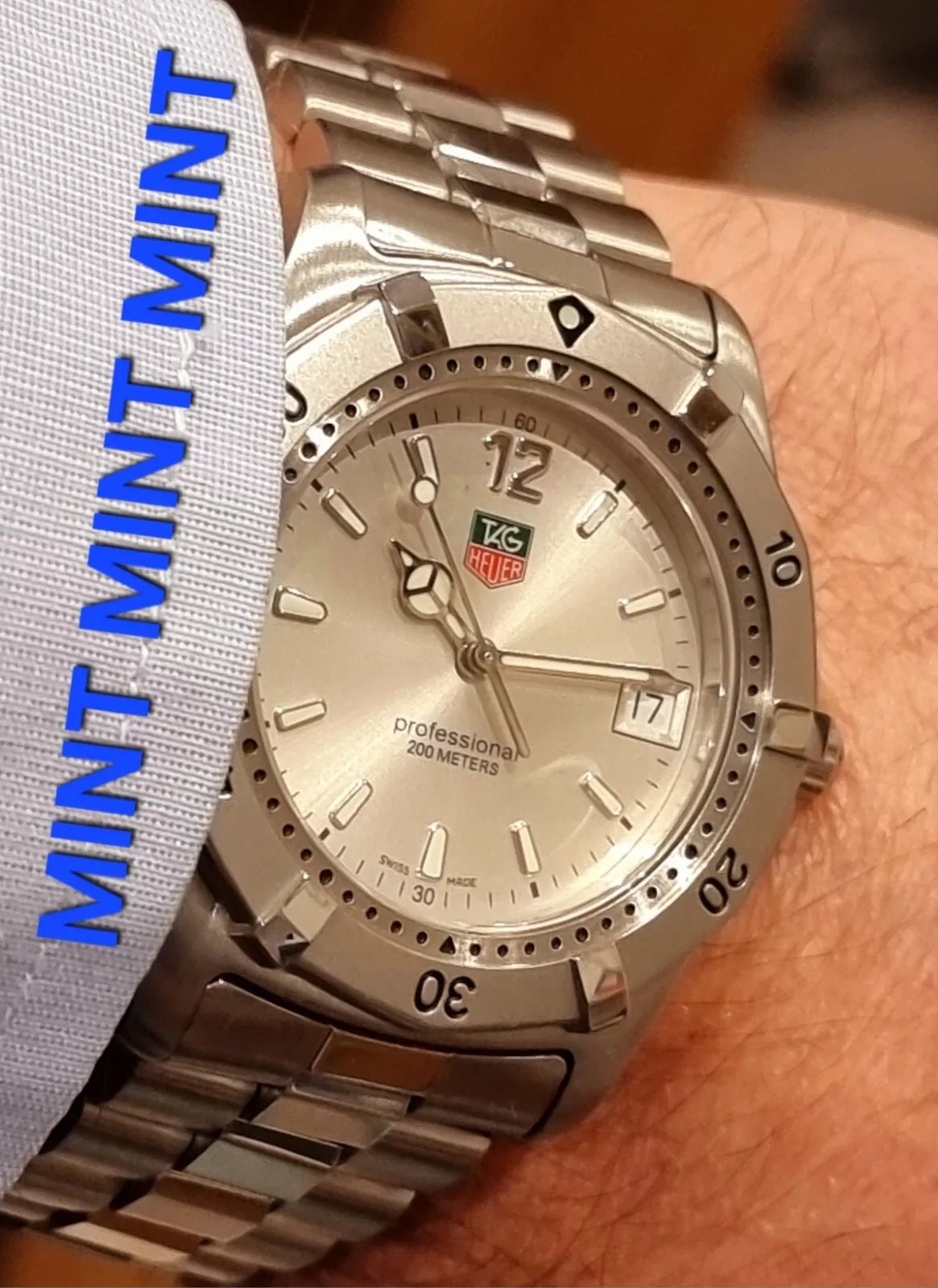 TAG Heuer 2000 Mens Full Size MINT MINT MINT CINDITION wk1112