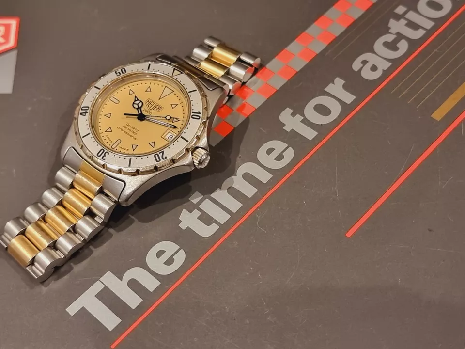 HEUER 2000 Full Size Rare In Very Good Condition Pre Tag Heuer Great Price