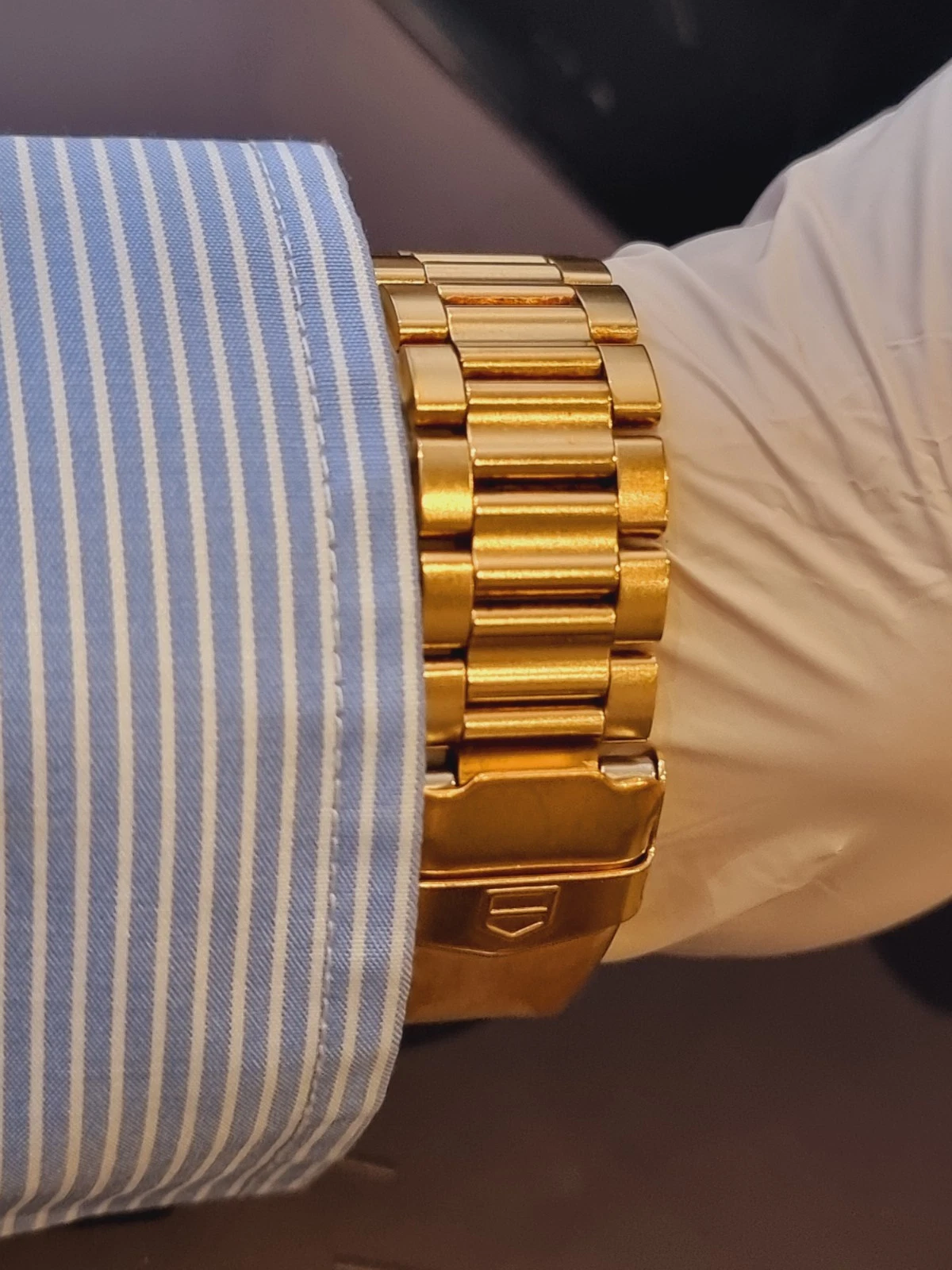 Tag Heuer 4000 Full Size Fully Gold Plated VERY RARE & Collectable MINT Condition