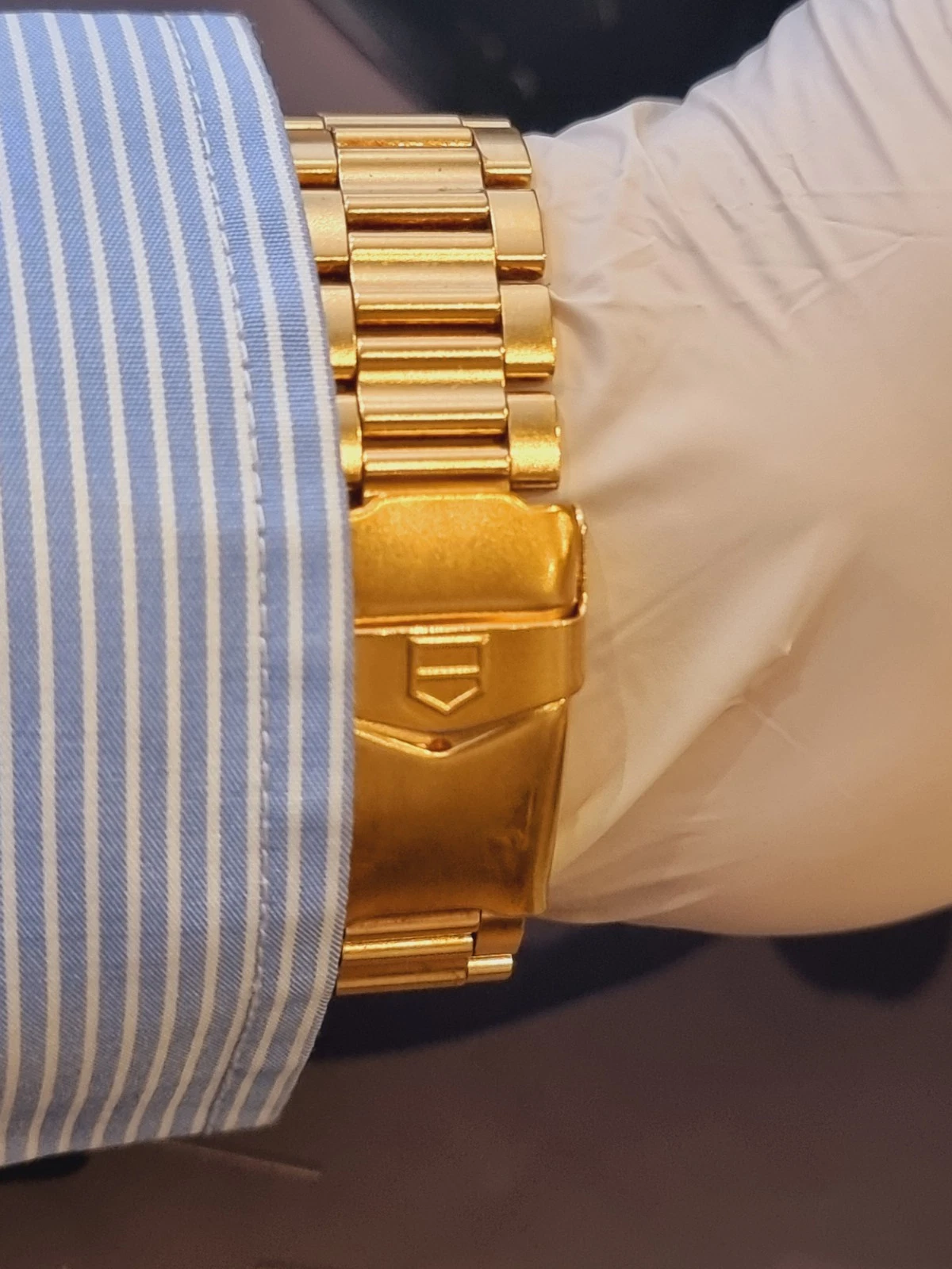 Tag Heuer 4000 Full Size Fully Gold Plated VERY RARE & Collectable MINT Condition