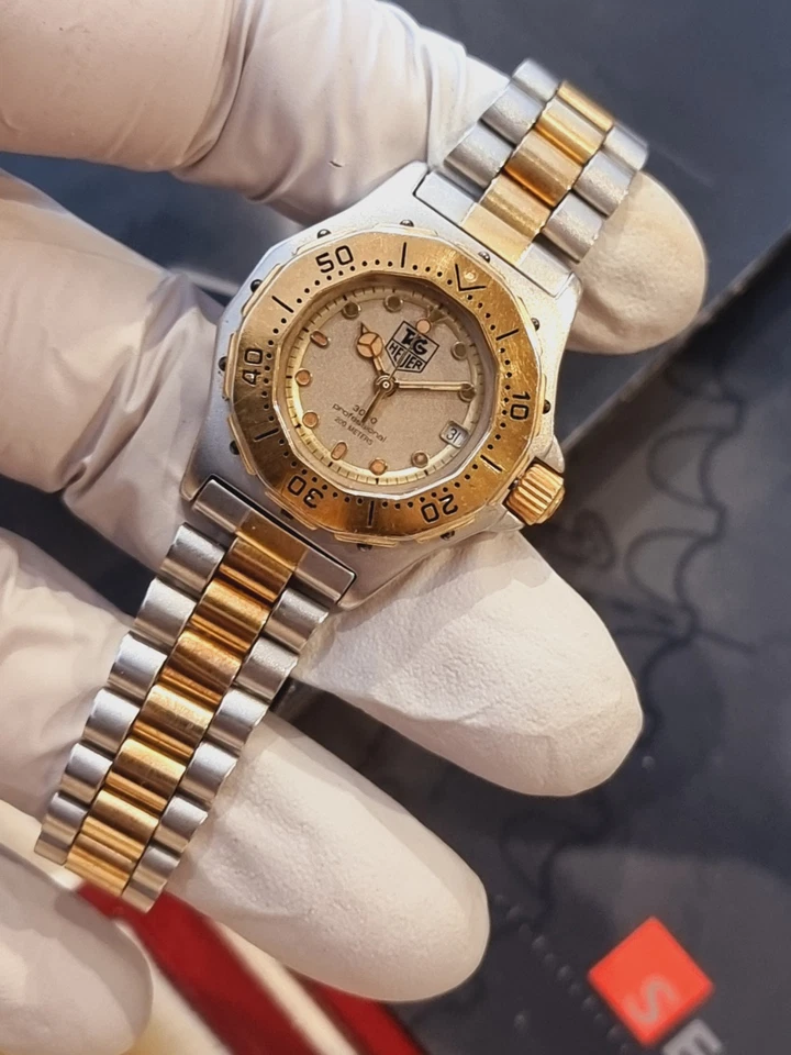 TAG Heuer Professional 3000 Model 934.208 Very Good Condition Serviced Warranty
