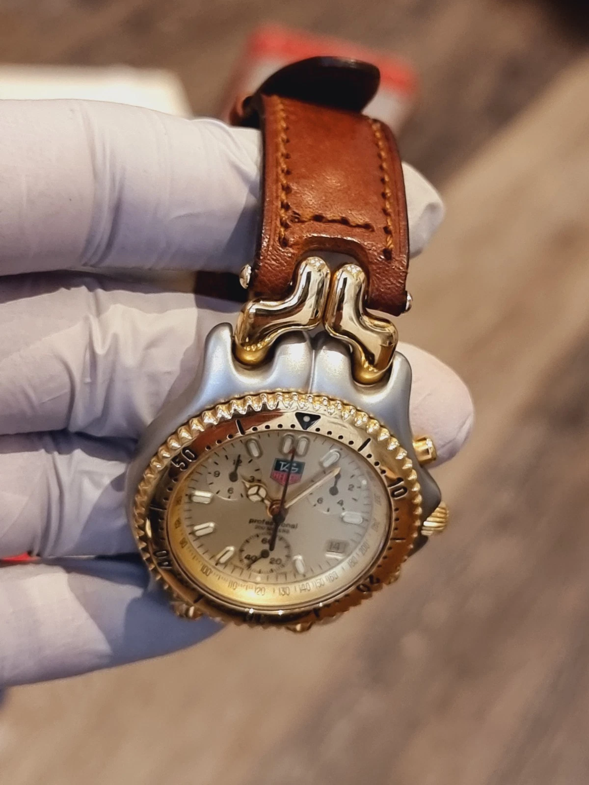 Tag Heuer Chrono Sel Sport In Mint Condition Senna Favourite