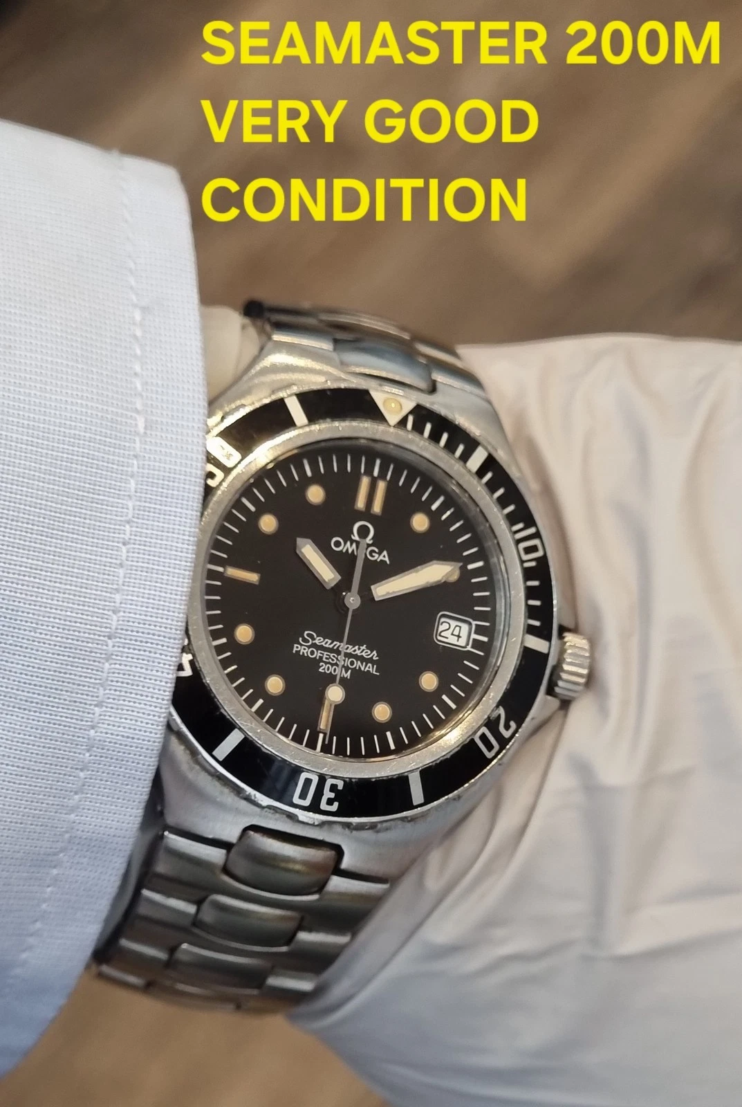 OMEGA Seamaster Professional 200m Men's Dive Watch 36mm Dive Very Good Condition