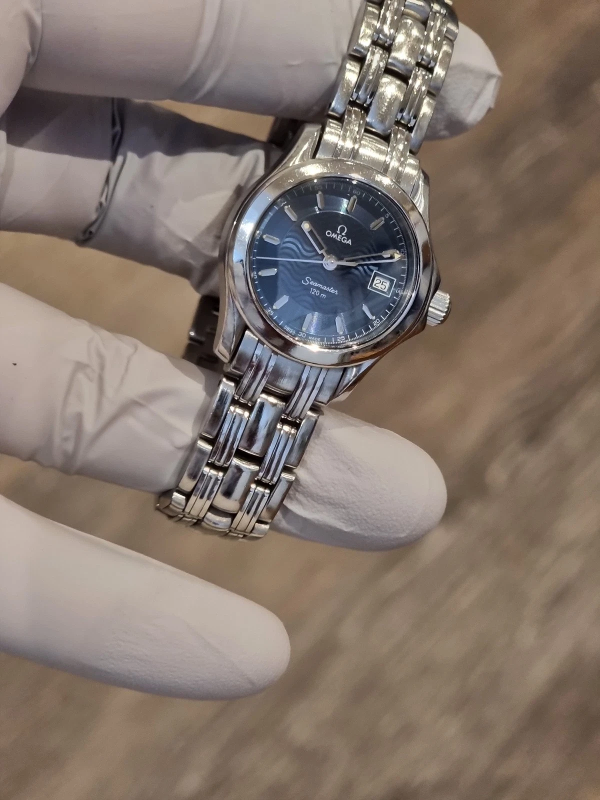 Omega Seamaster 120M Ladies VERY GOOD CONDITION VERY DESIRABLE BLUE DIAL