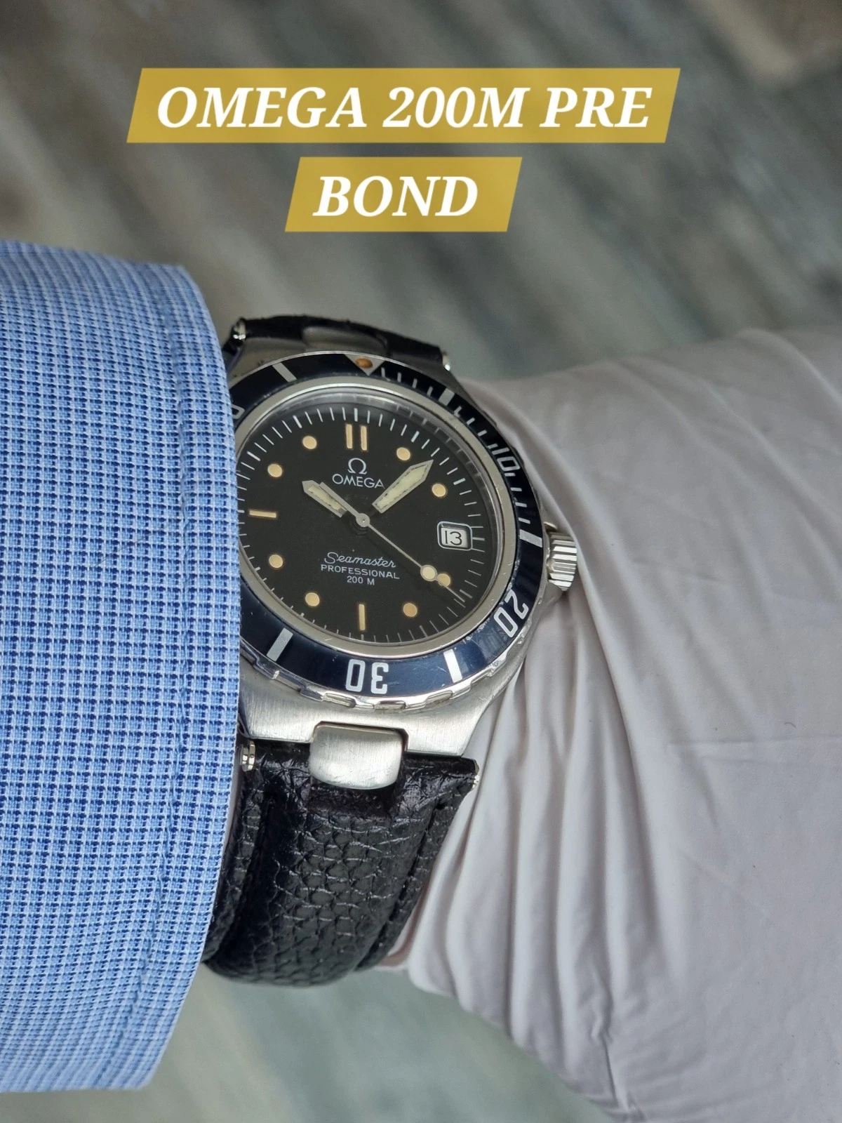 Omega Seamaster 200M Pre-Bond