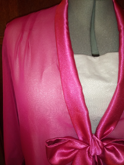 1920s Style Deep V Neck Drop Waist Wrap Skirt Dress with Tie Front Custom Made in Your Size From a Vintage Pattern 1928