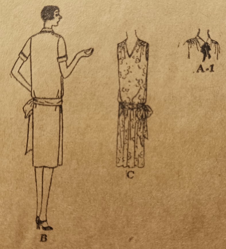 1920s Romanian Style Smocked Drop Waist Dress with Optional Embroidery Custom Made in Your Size From a Vintage Pattern 1927