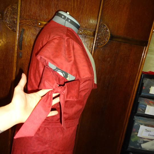 1930s Style Day Dress With Structered Art Deco Pointed Details Slim Skirt With Pleats Custom Made in Your Size From a Vintage Pattern 1932