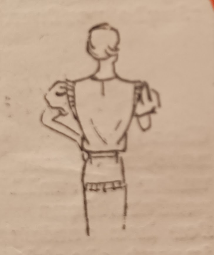 1930s Style Bias Cut Cowl Neck Puff Sleeve Blouse Custom Made in Your Size From a Vintage Pattern 1934