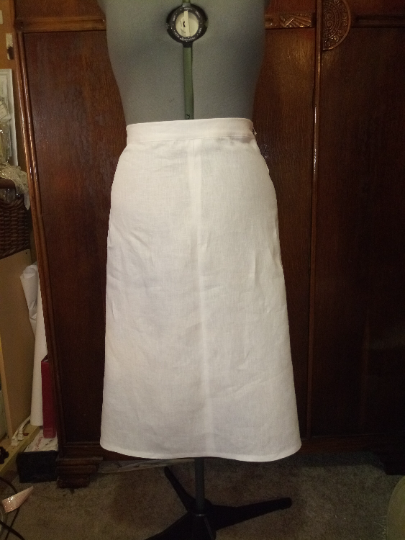 1930s Style Basic Slim Skirt Custom Made in Your Size From a Vintage Pattern 1936