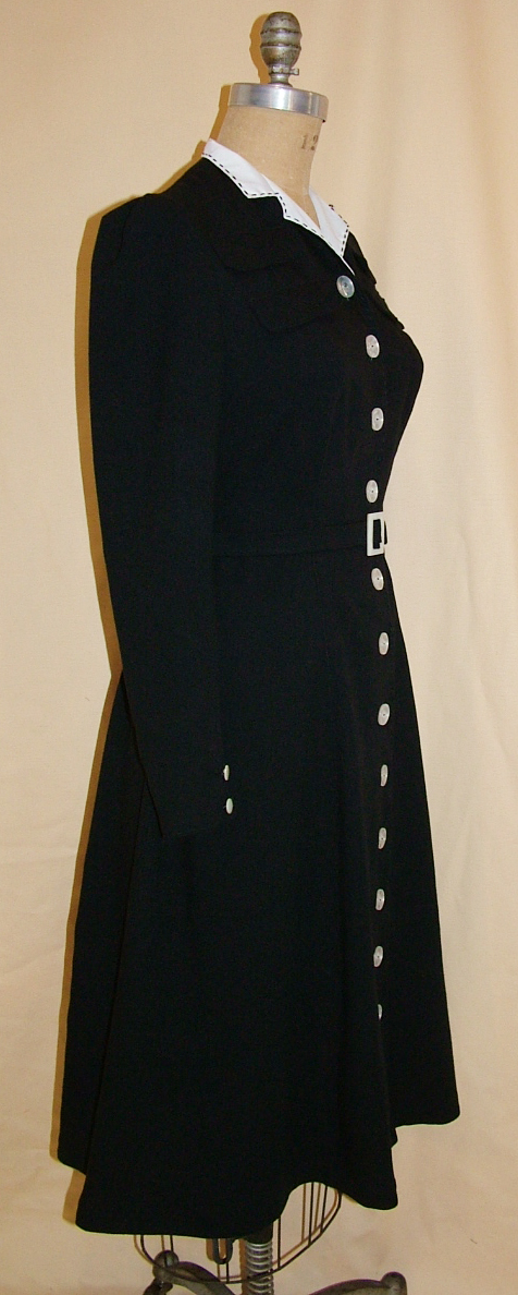 1930s Style Basic Day Dress Button up or Zipper with Patch Pockets Custom Made in Your Size From a Vintage Pattern 1938