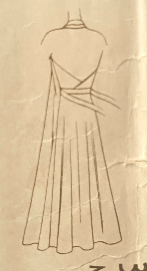 1930s Style Unique Wrap Around Halter Sun Dress Custom Made in Your Size From a Vintage Pattern 1939