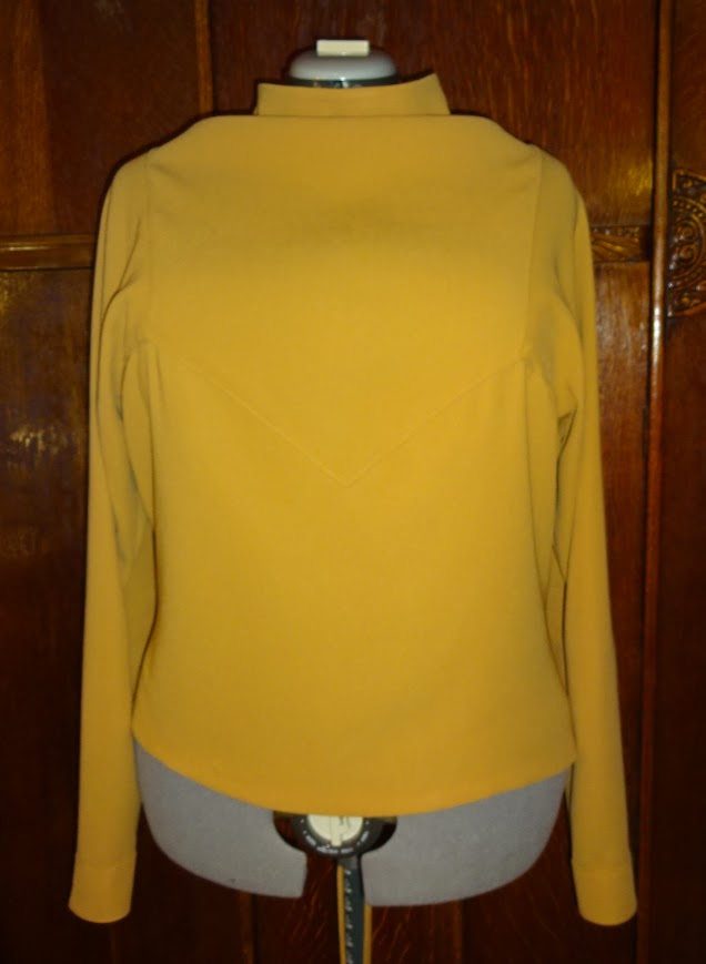1930s Style Cowl Neck Blouse with Squared Raglan Sleeves Custom Made in Your Size From a Vintage Pattern 1935