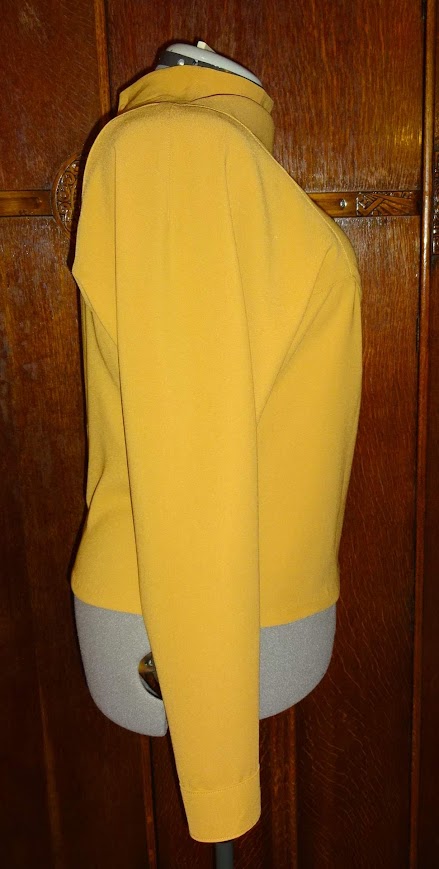 1930s Style Cowl Neck Blouse with Squared Raglan Sleeves Custom Made in Your Size From a Vintage Pattern 1935