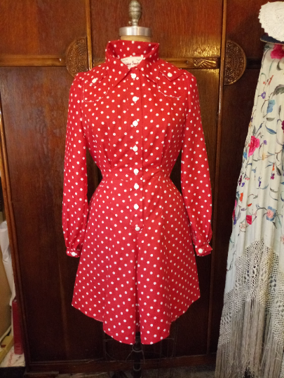 1940s Style 2pc Playsuit Romper with Button up Full Aline Skirt Custom Made from in Your Size From a Vintage Pattern 1941