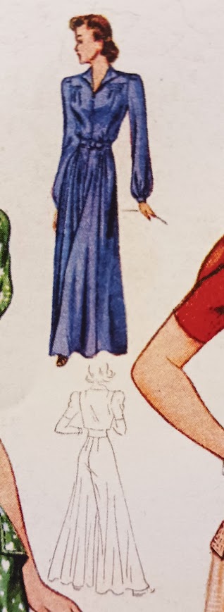 1940s Style Jump Suit Palazzo Pants Beach Pajamas Custom Made in Your Size From a Vintage Pattern 1940