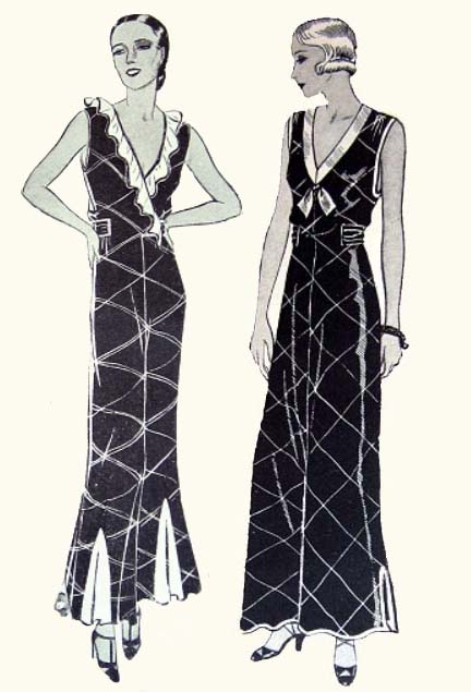 1930s Style Kitchenette Beach Pajamas Pyjamas Custom Made in Your Size From a Vintage Pattern 1931