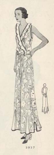 1930s Style Kitchenette Beach Pajamas Pyjamas Custom Made in Your Size From a Vintage Pattern 1931