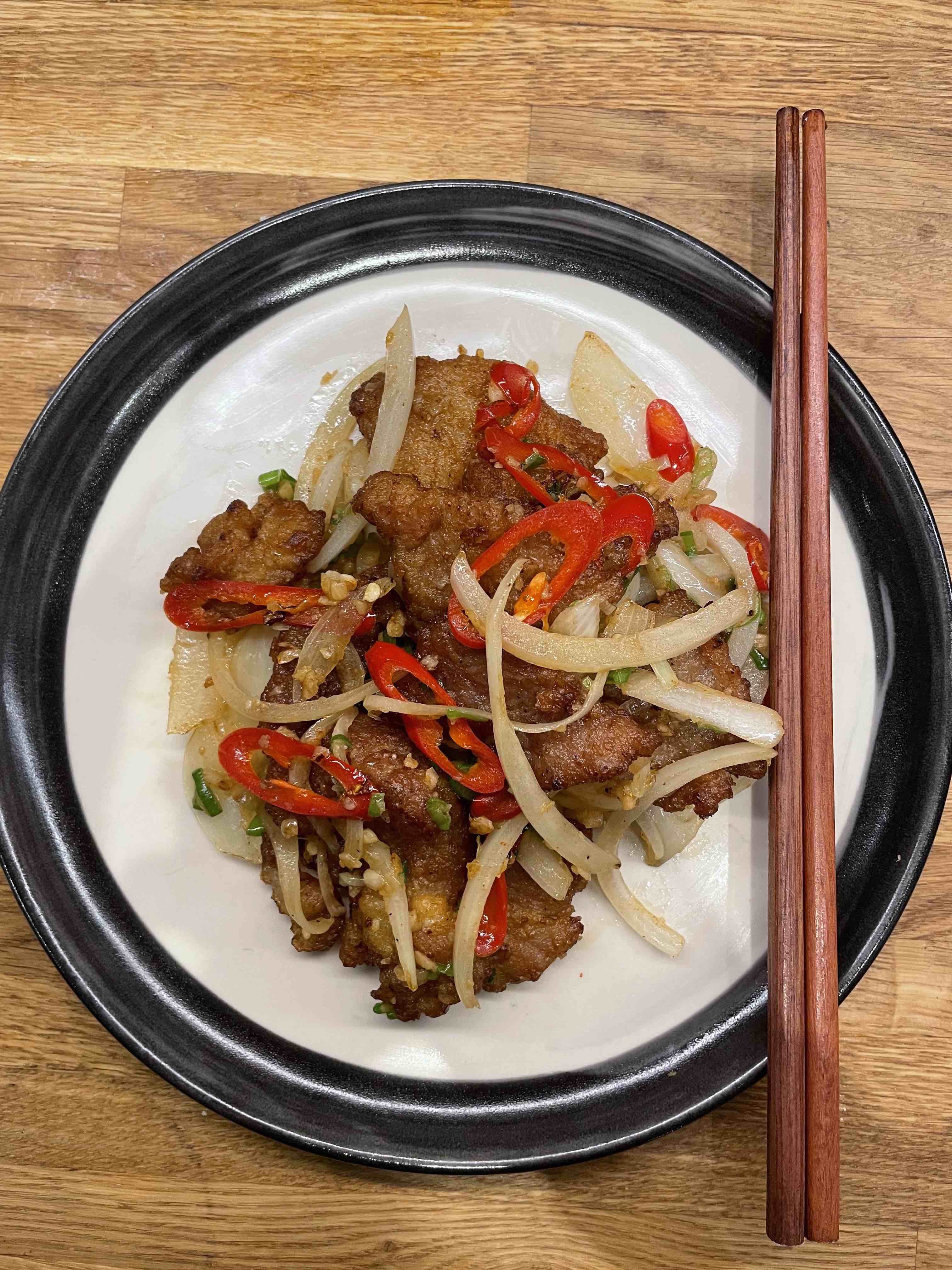 45.Salt and Pepper Pork Loin