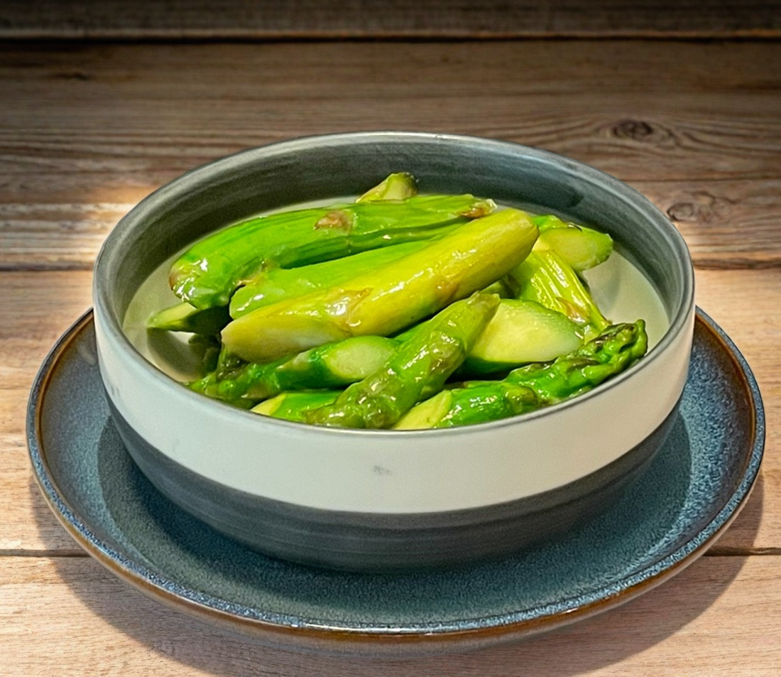 82.Stock Baked Asparagus with butter