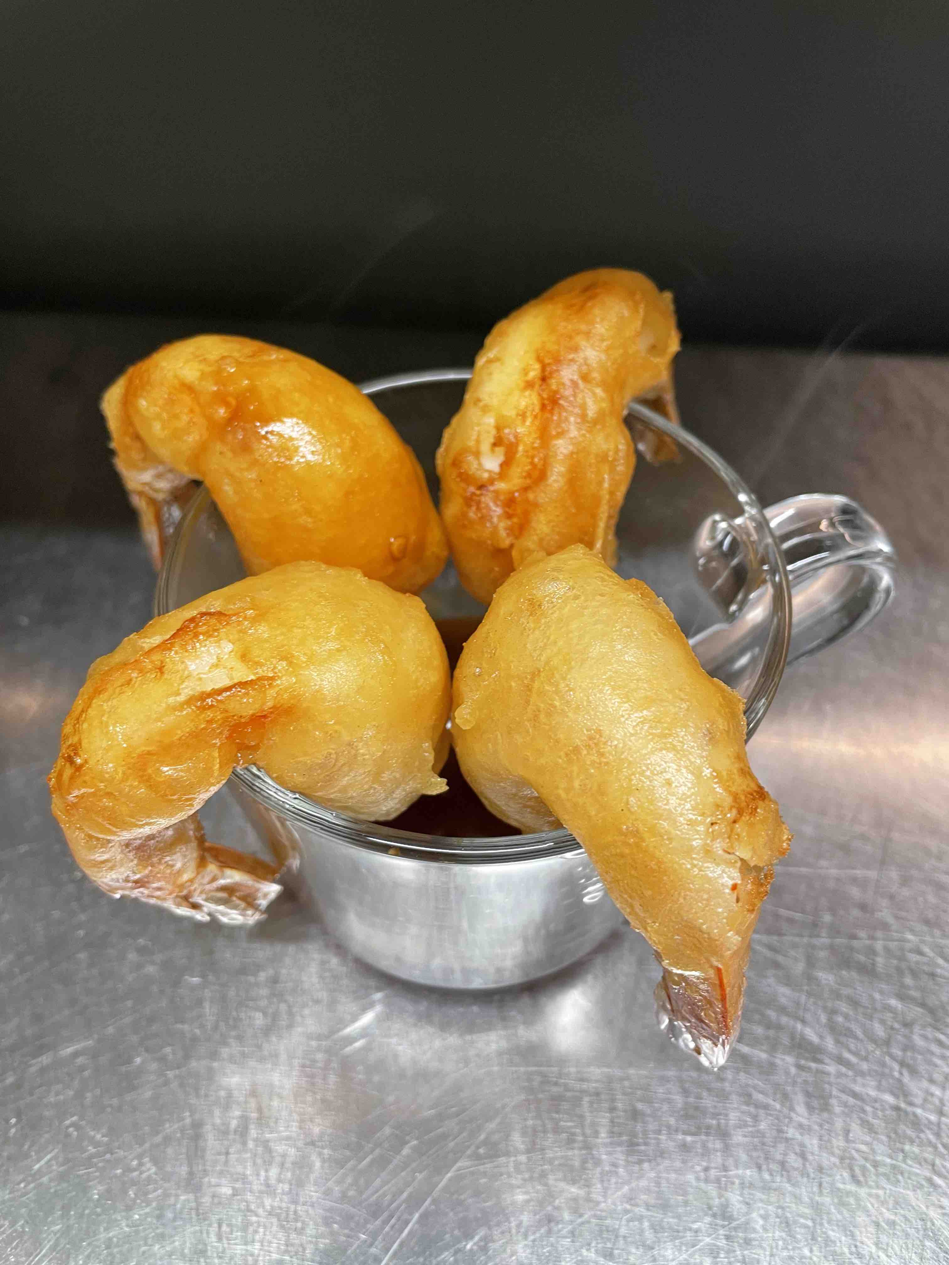 73.Deep-Fried King Prawns with Home-made Chilli Sauce