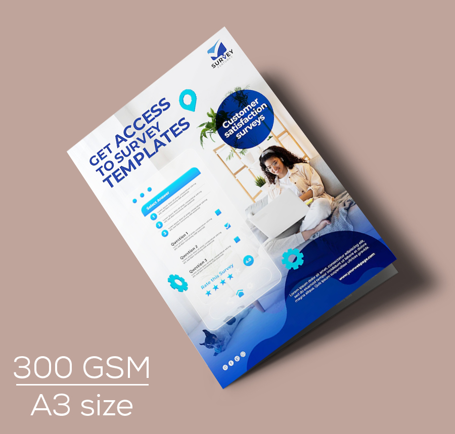 A3 Brochure 300 gsm