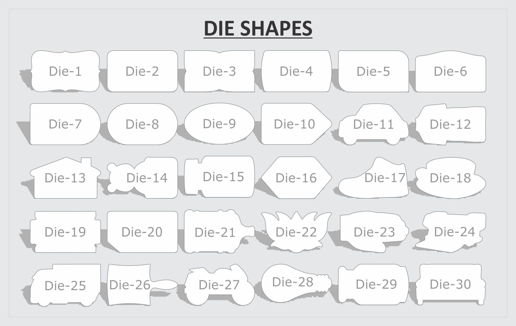 Matt + Gold + Die Cut Cards (800 GSM)