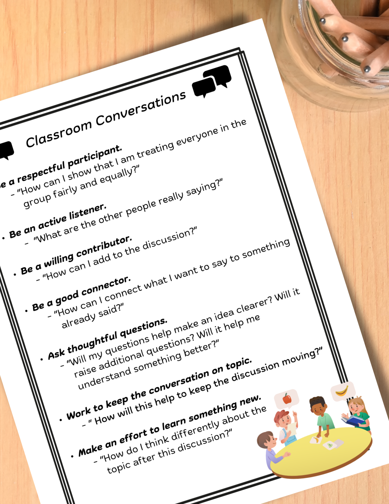 Classroom Conversations