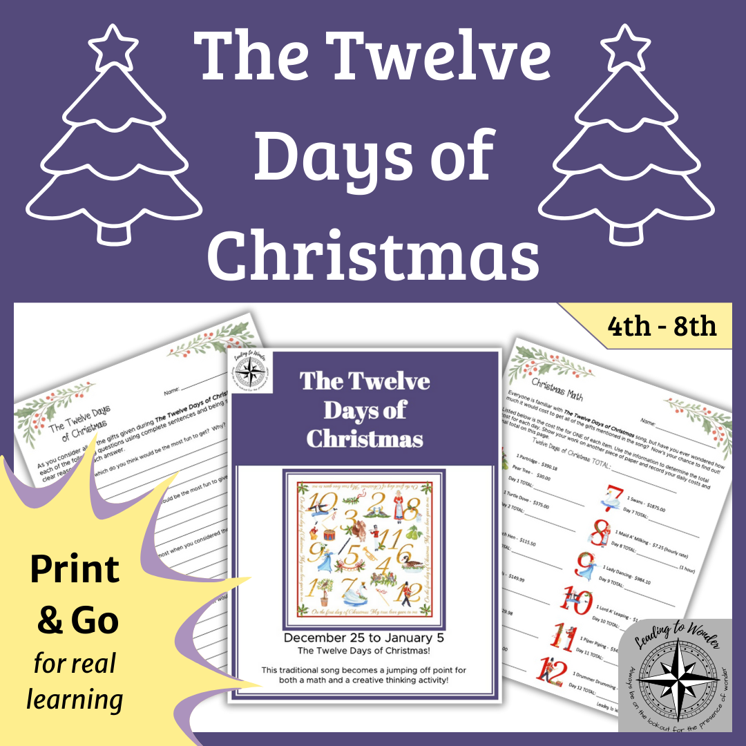 12 Days of Christmas | Real-World Math Activity & Creative Thinking