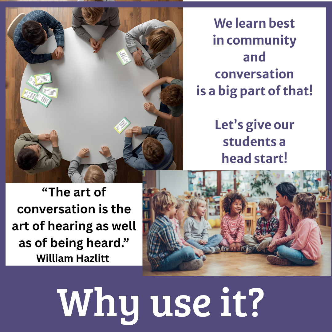 Building Better Conversations: A Complete Conversation Skills Packet (Grades 1–8)