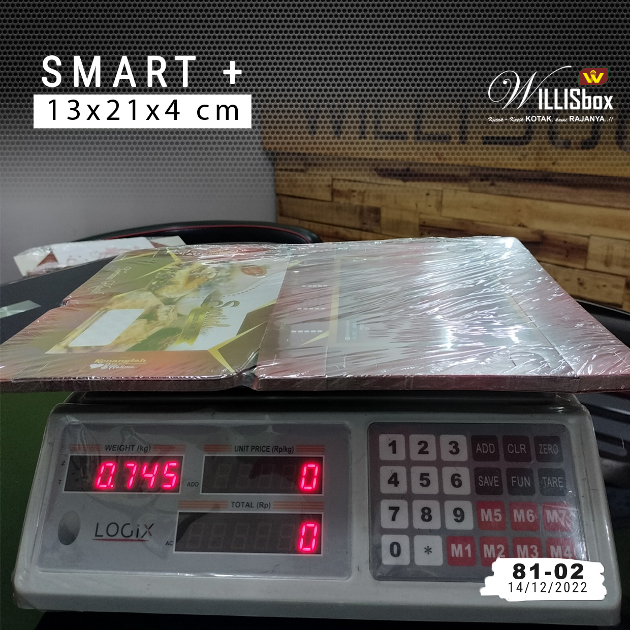 Kotak Martabak 13x21x4 SMART+ 