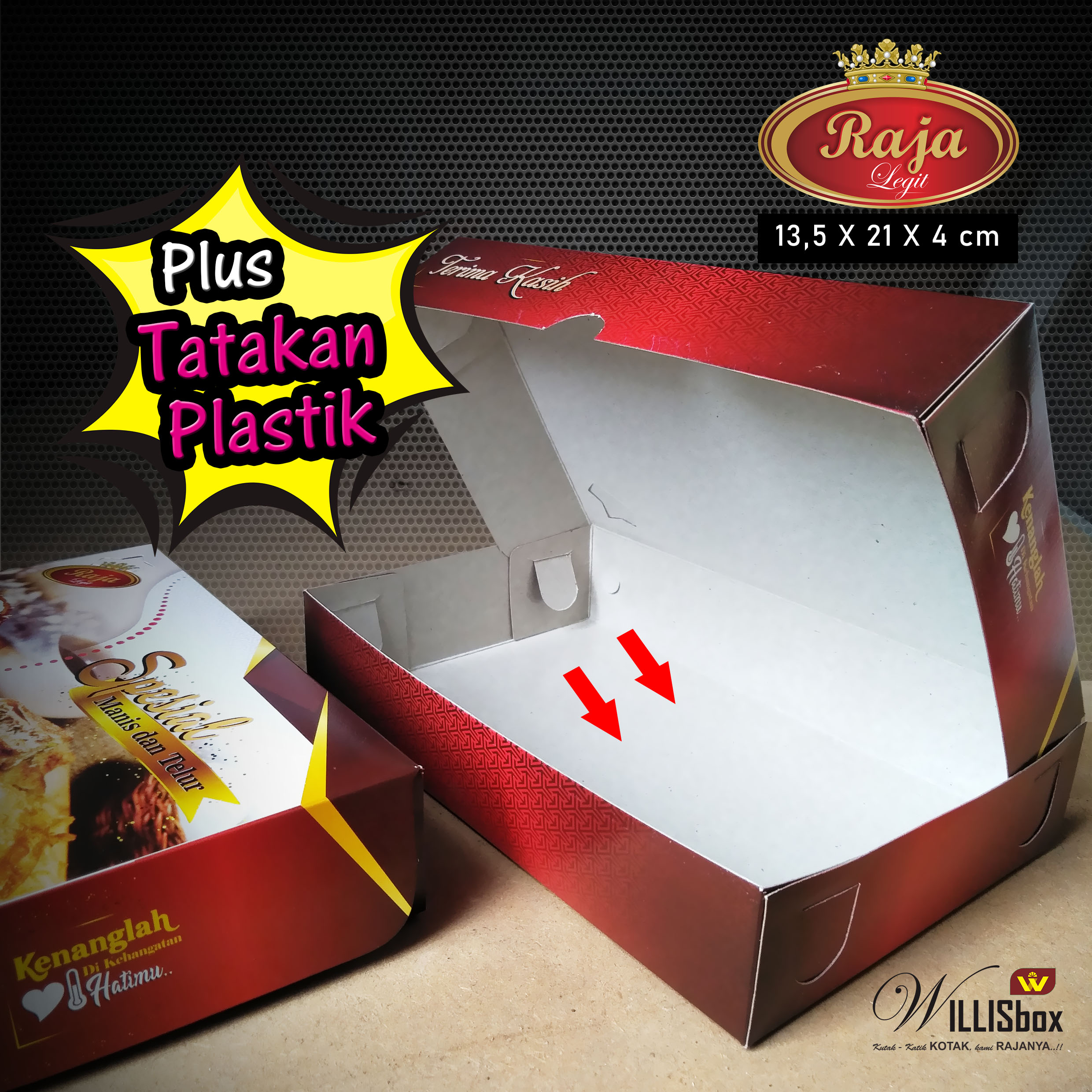 Kotak Martabak 13x21x4 SMART+ 