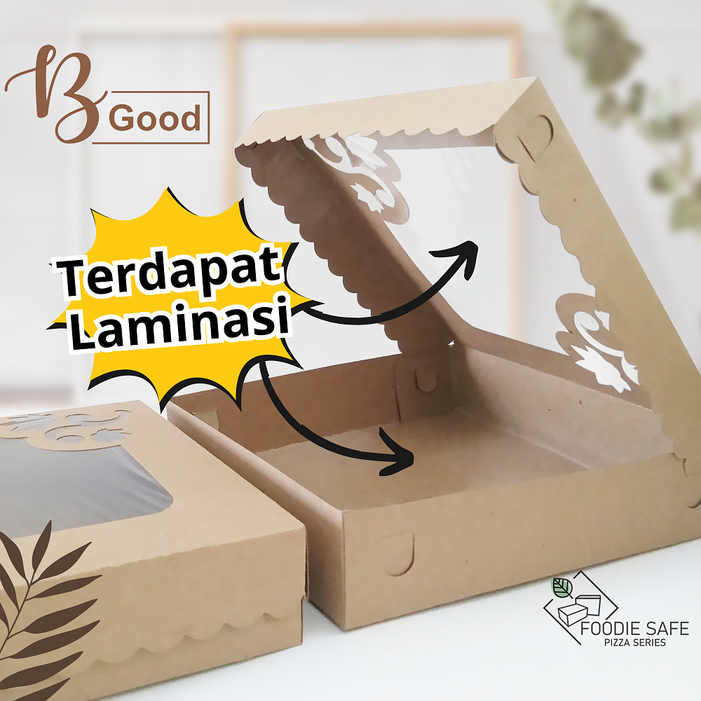 Kotak Kue 20x20x5 B-good Lmt Jendela 