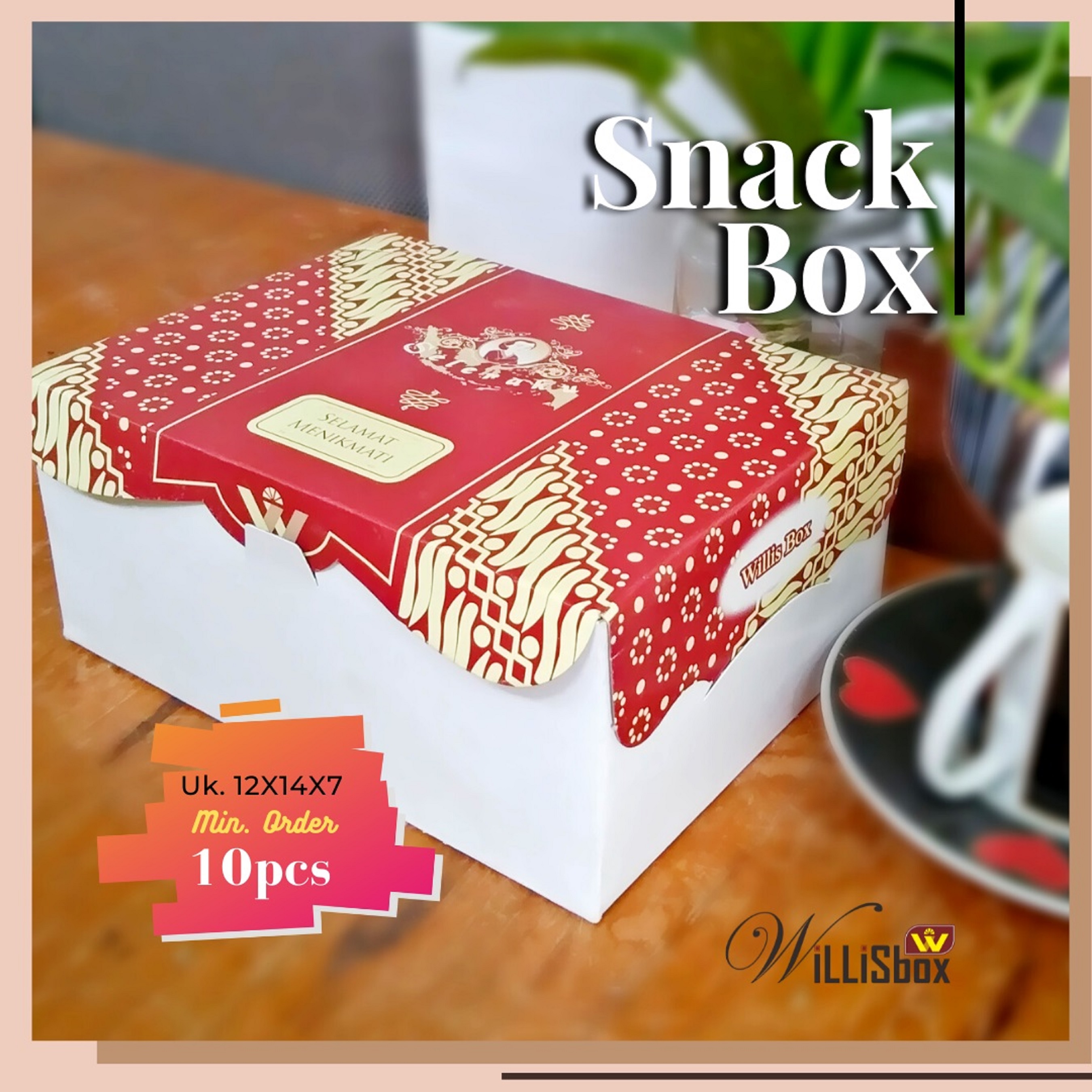 Snack Box 12x14x7 SP-SEL (Motif) 