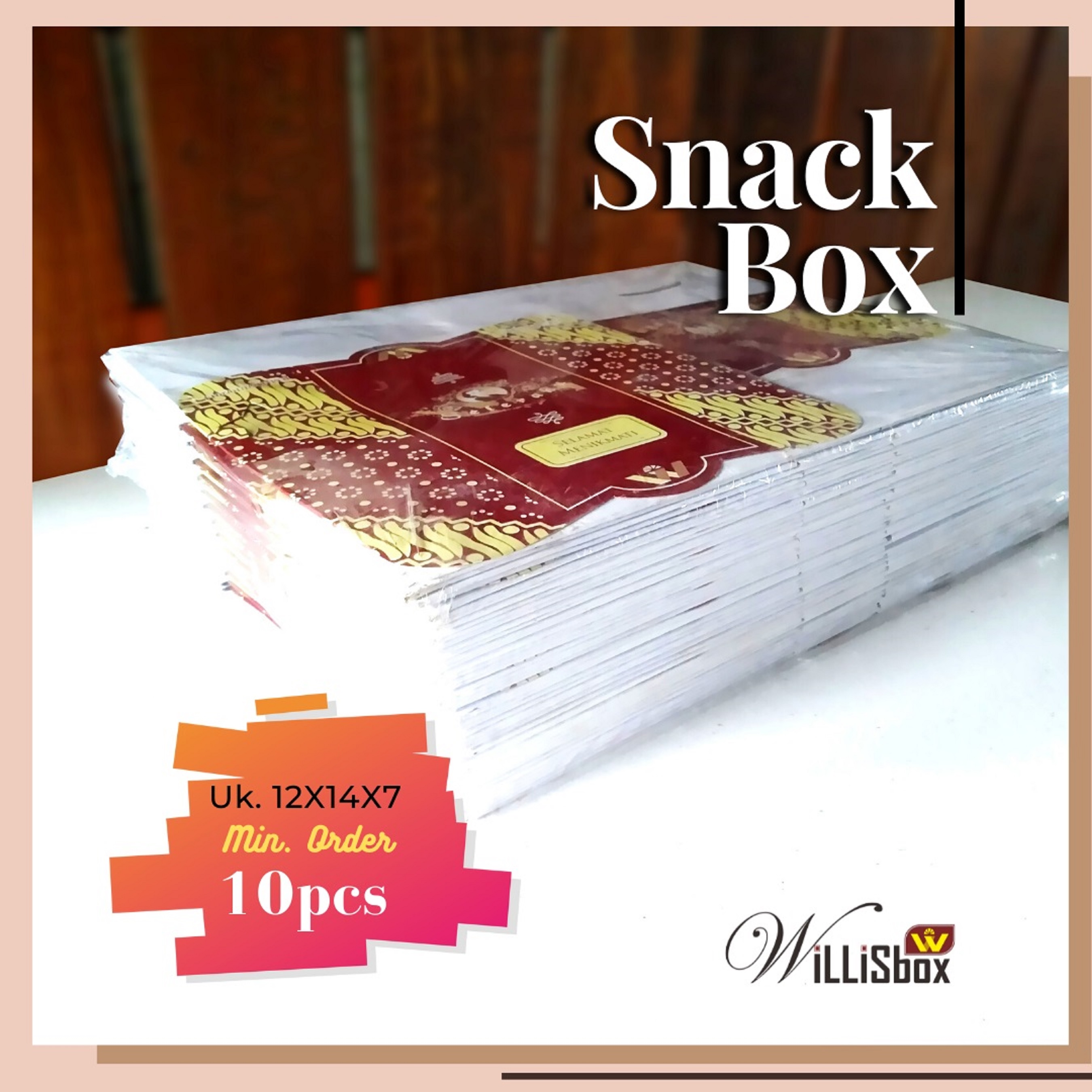 Snack Box 12x14x7 SP-SEL (Motif) 