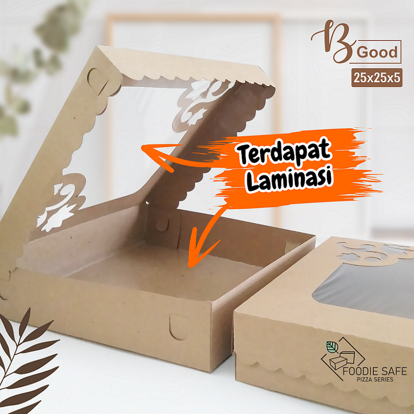 Kotak Kue 25x25x5 B-good Lmt Jendela