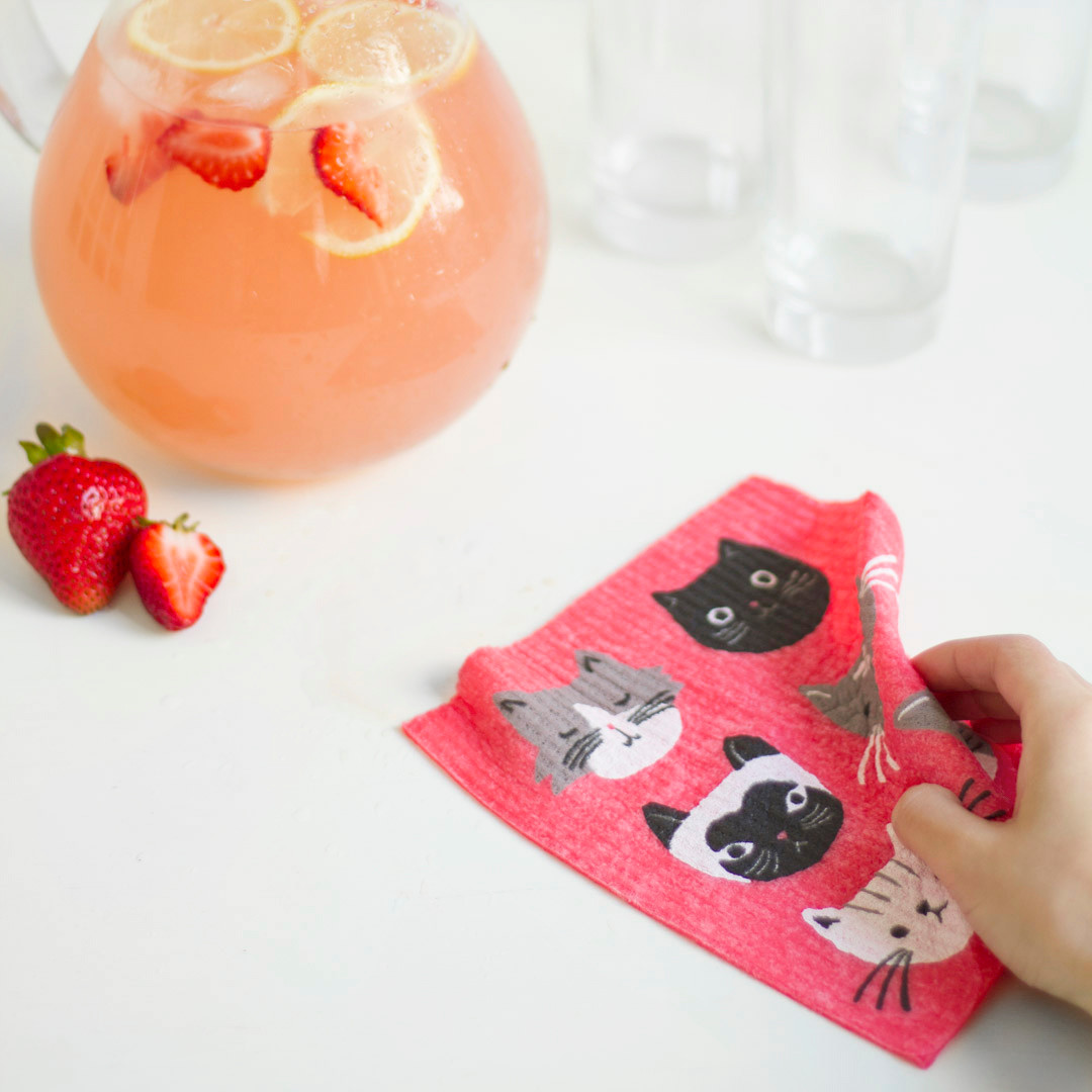 Cats Meow Swedish Sponge Cloth
