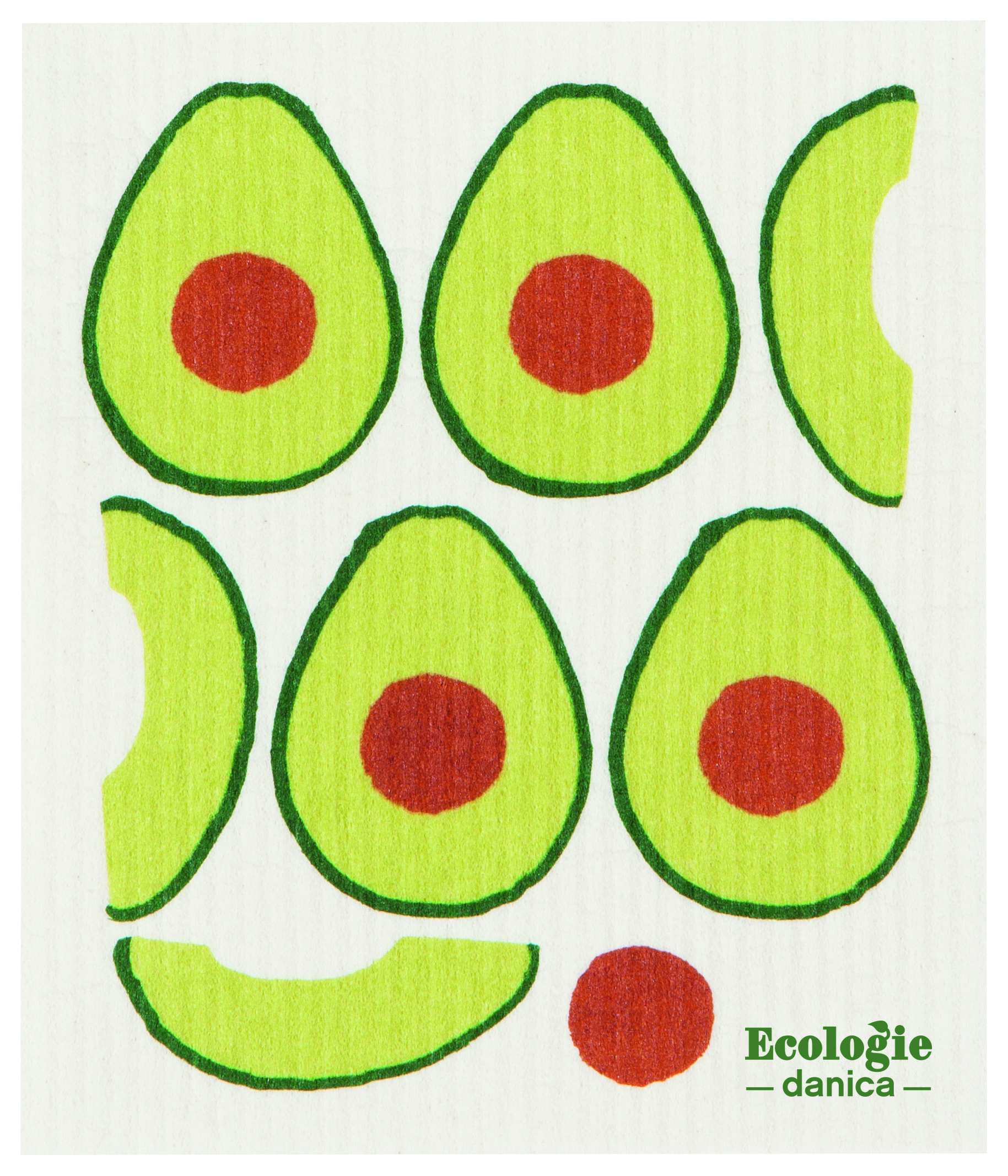 Avocados Swedish Sponge Cloth