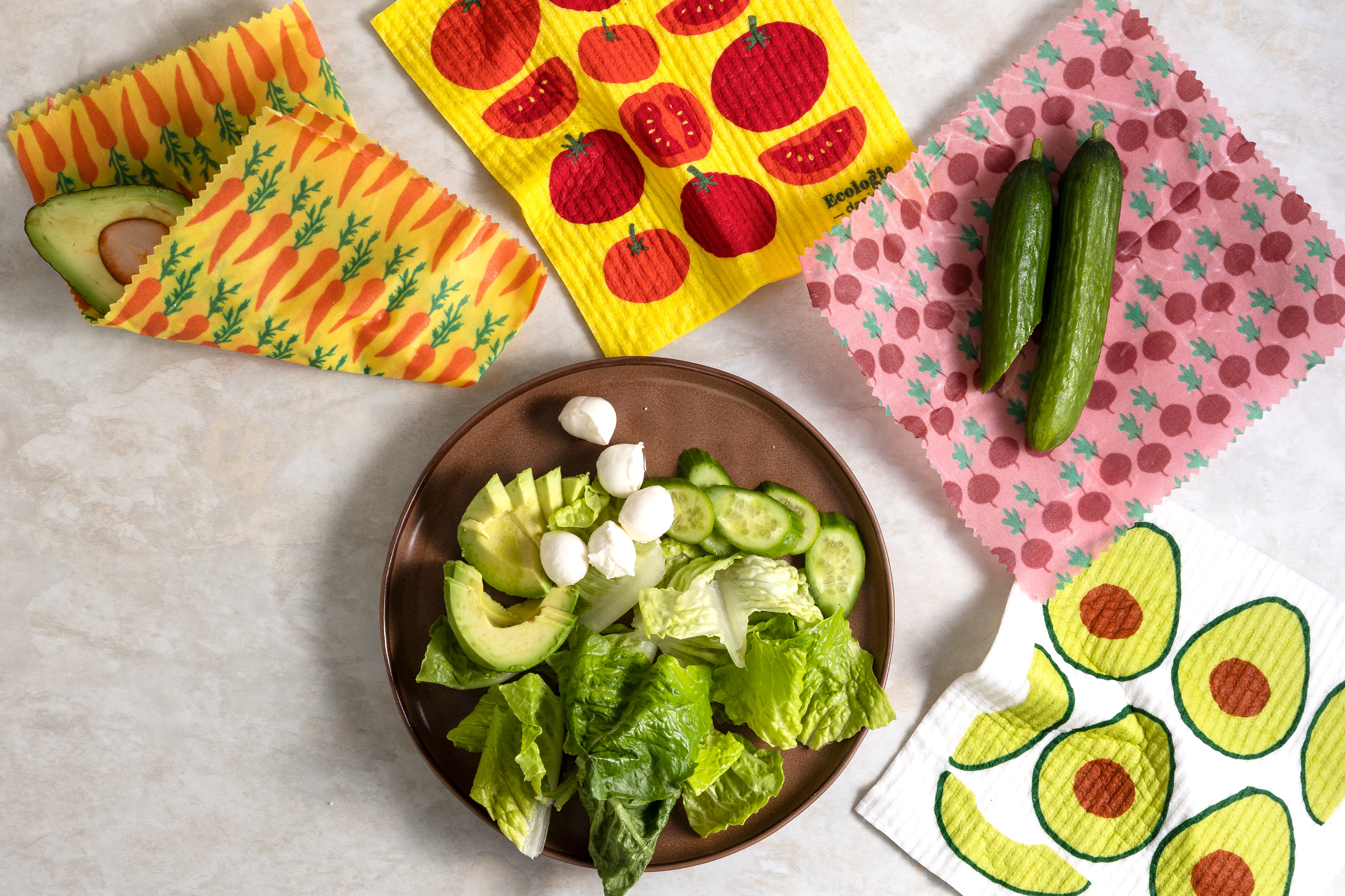 Avocados Swedish Sponge Cloth