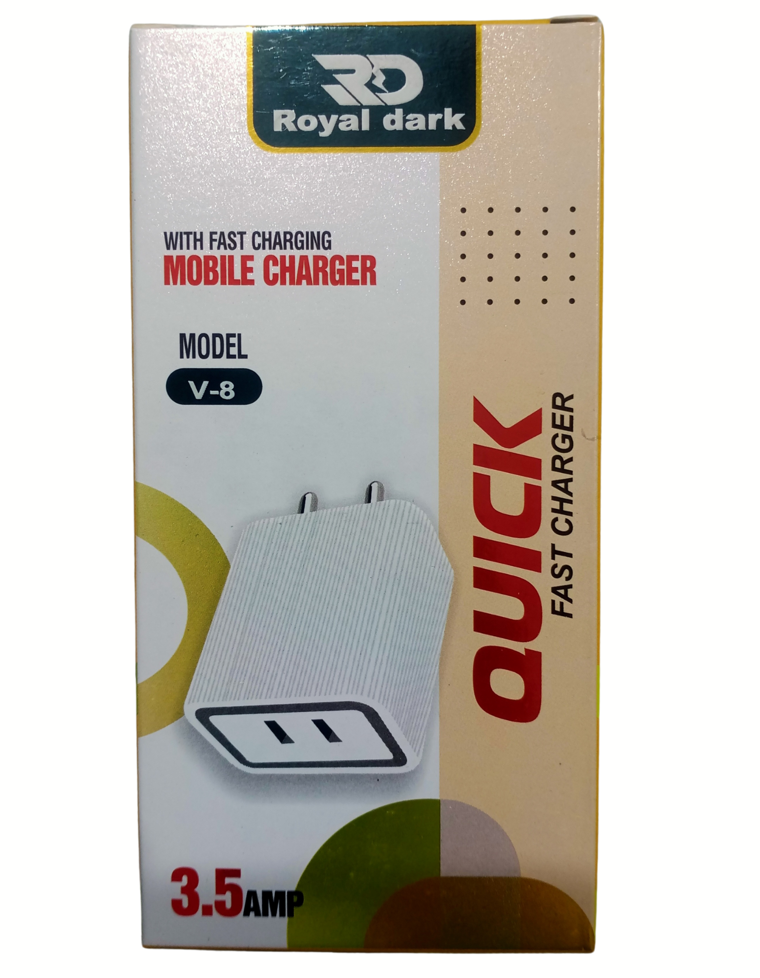 Wall charger USB Port, Quick Charge 3.0, BoostedSpeed Mobile Charger Adapter Fast Charging, Compatible with Android Mobile, Headphones, TWS, Game Console, Power Banks