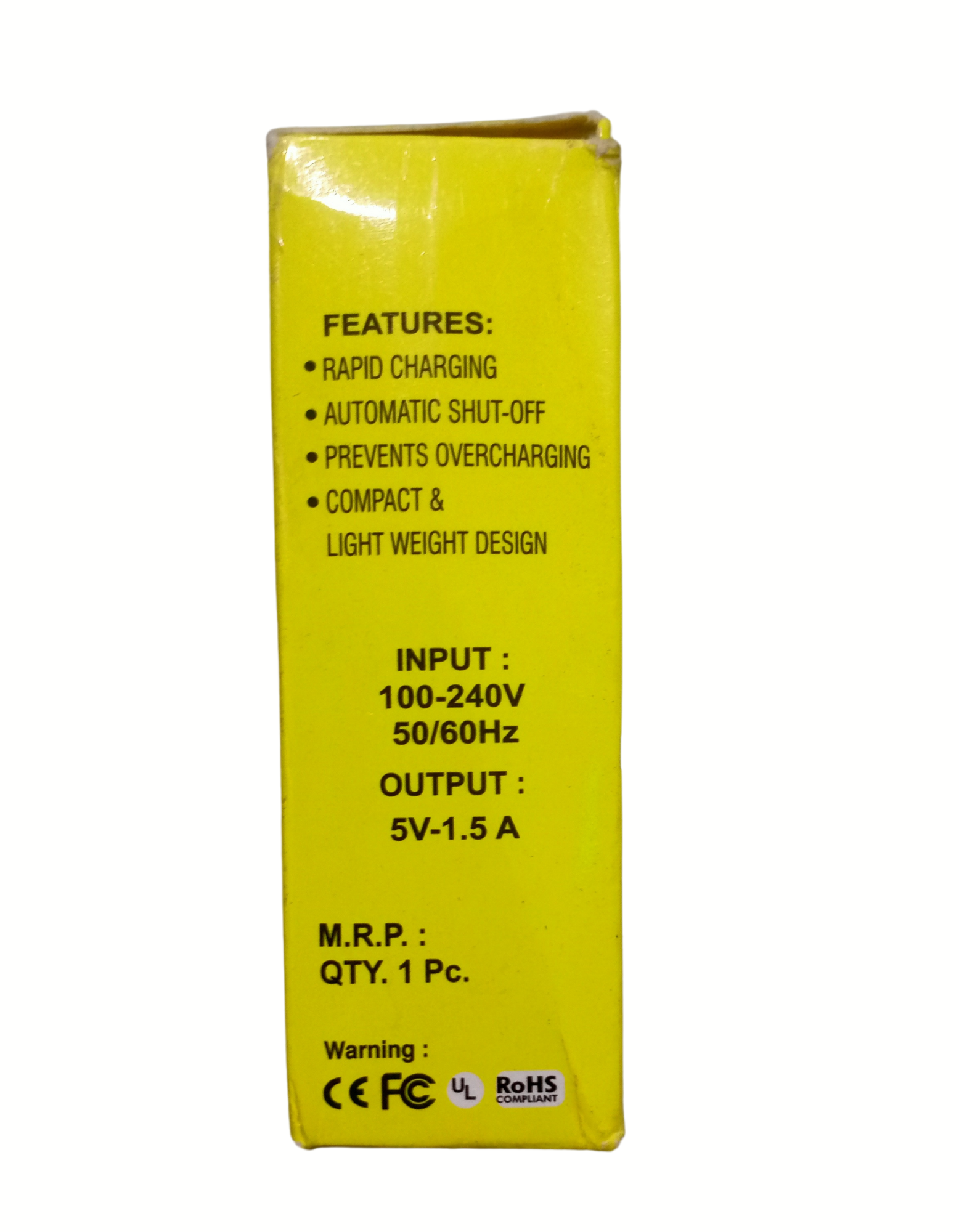 JIO 1.5 AMP Jio Charger with Fast Charging || Compatible for Jio Mobile Phone and All Keypad Mobile Phones (Input 240V Output 5 Volt) Black