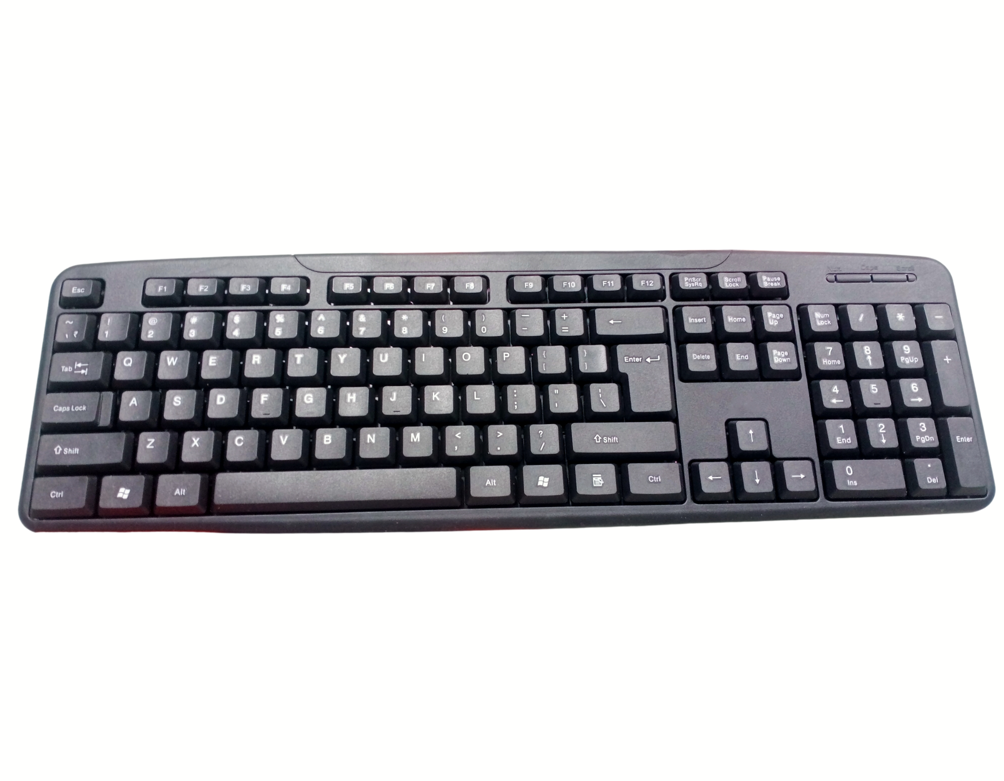 Quantum QHM7406 Spill-Resistant Wired USB Keyboard  (Black)