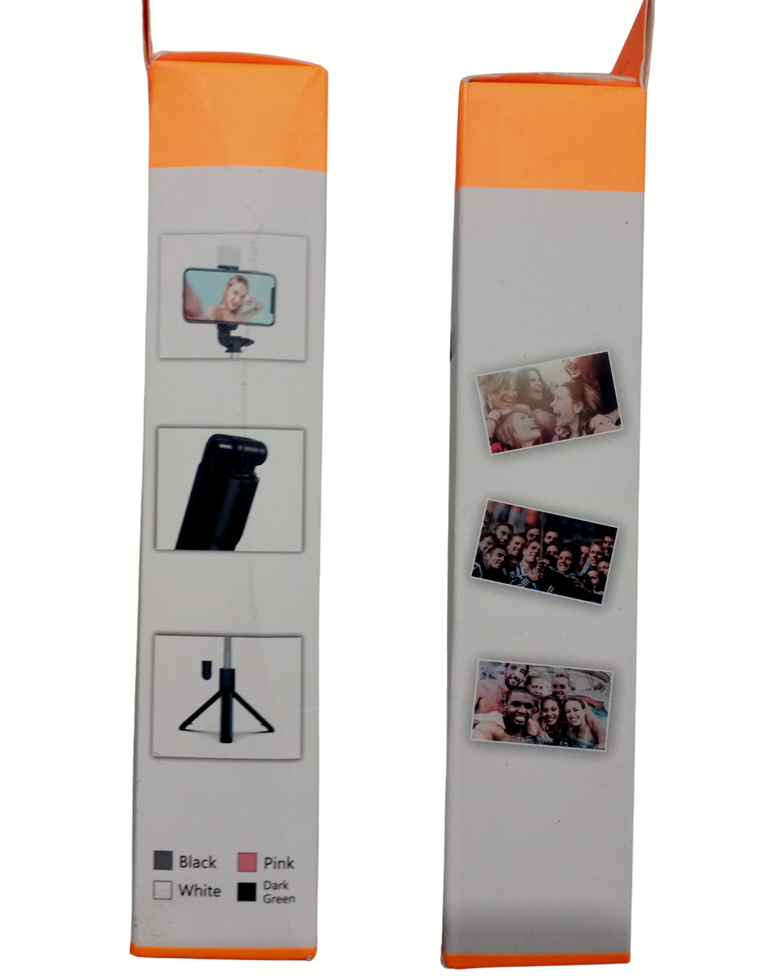 Selfie Stick Extendable Bluetooth-Enabled Selfie Stick/Tripod with Wireless Remote, White Light, 2 Colour Modes, Useful for Selfies, Makeup, Vlogging and Portrait Shots