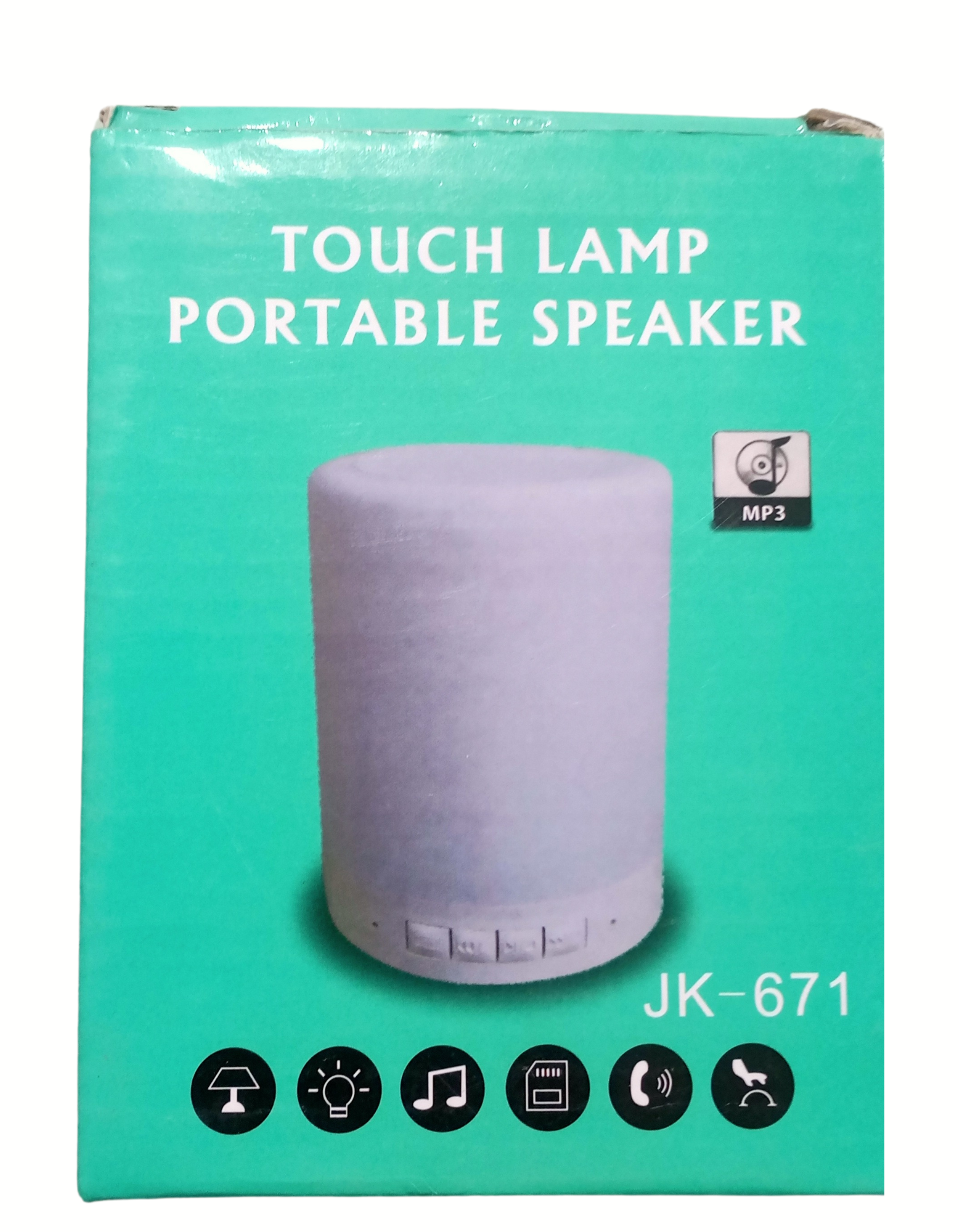 LED Touch Lamp Portable Bluetooth Speaker, Wireless HiFi Speaker Light, USB Rechargeable Portable with TWS