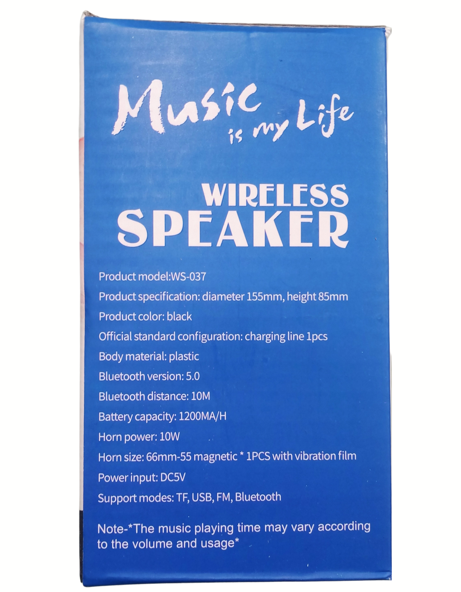 Tyre Speaker, Bluetooth Speaker, Wireless Disco Series, TWS, Wireless, Travel Speaker, Home Audio Speaker, 10W, 1200mah, (Black)