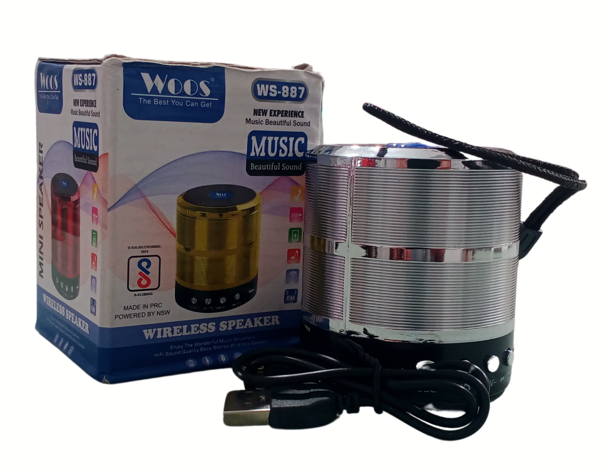 Woos WS-887 Mini Bluetooth Wireless Speaker