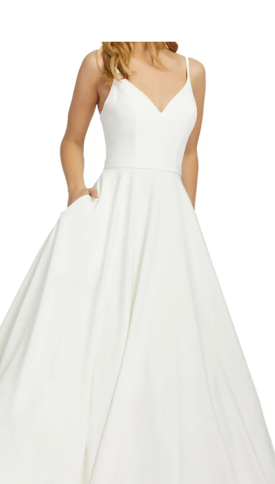 Wedding Gown, Never Worn, size 2-6